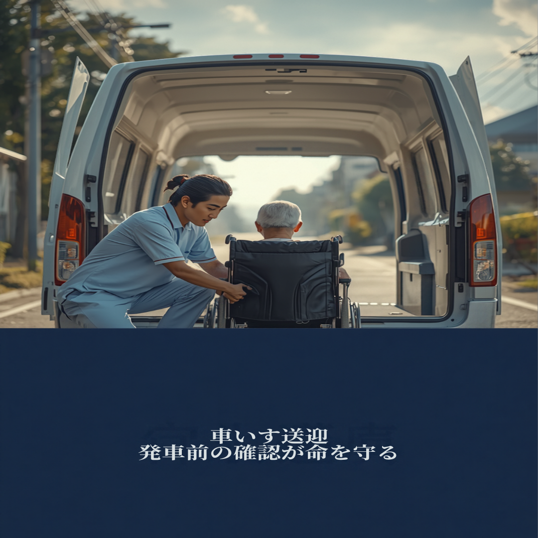 車いす送迎の事故で7年に死亡30件🚐 現場が今すぐ見直す安全確認