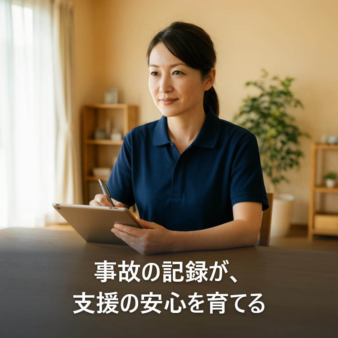介護事故報告の様式見直しから考える、支援現場の記録と防止策