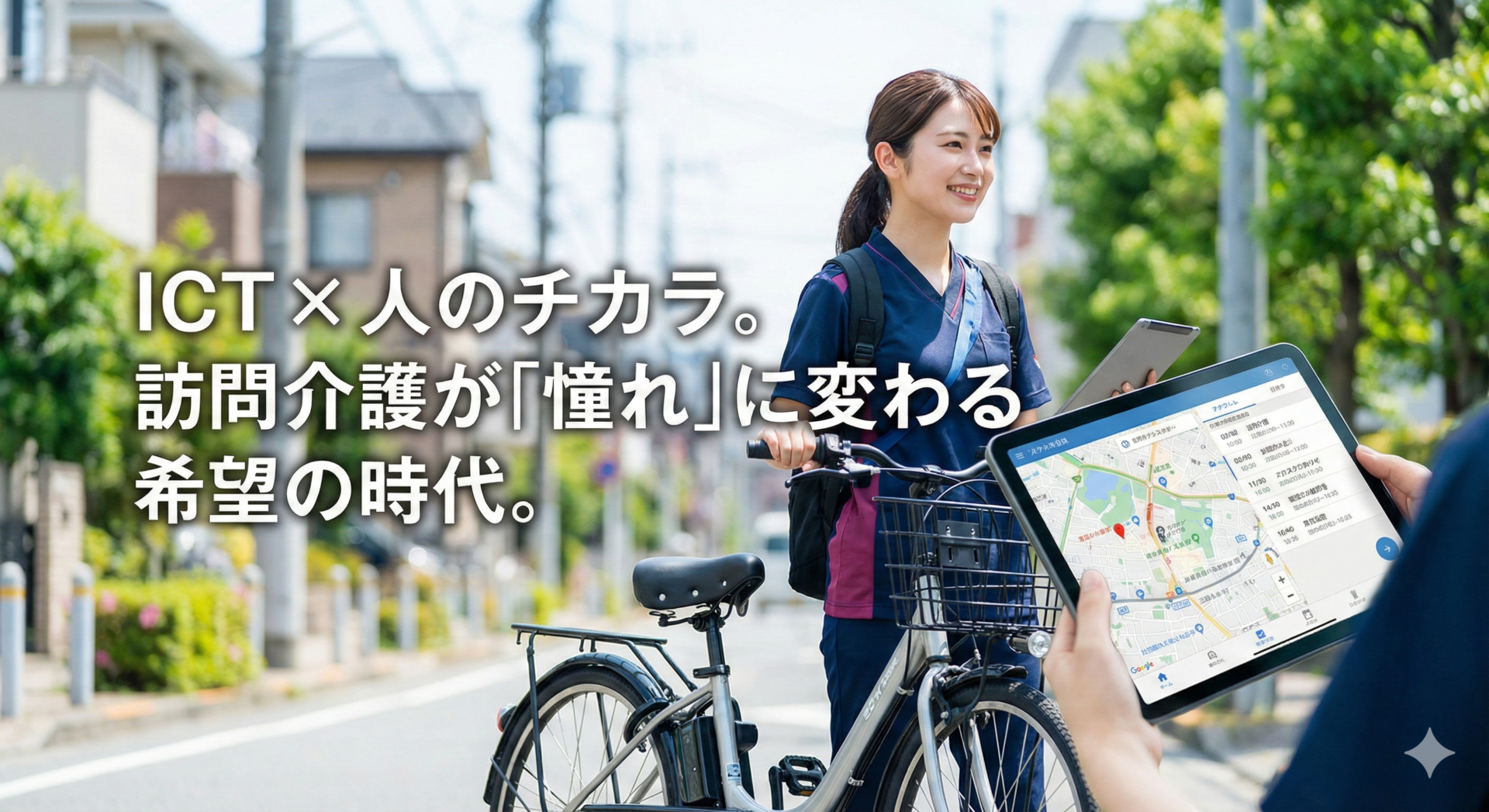 ICT×混合ケア。地方の訪問介護ステーションが起こした「賃金30%アップ」の奇跡