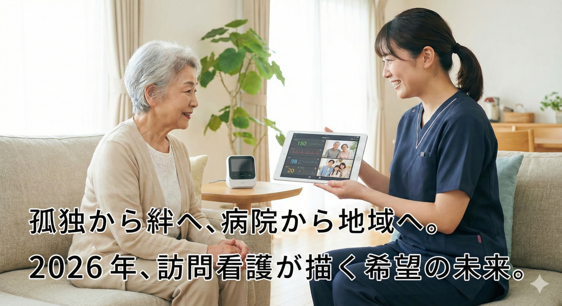 ICTと移動型拠点の融合。地方の訪問看護ステーションが起こした「看取りの革命」