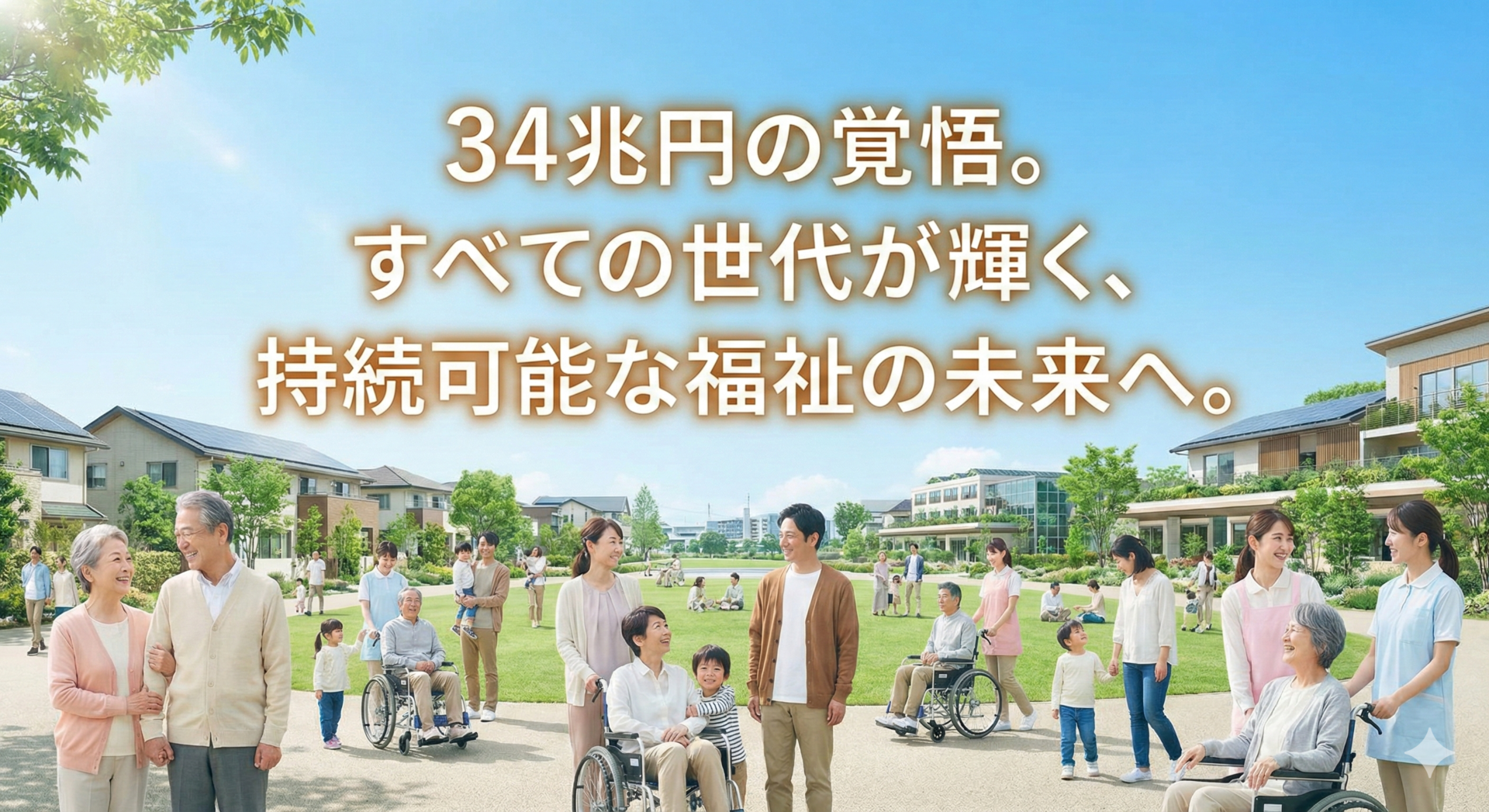 歴史的局面「34.7兆円」が意味する社会保障の覚悟