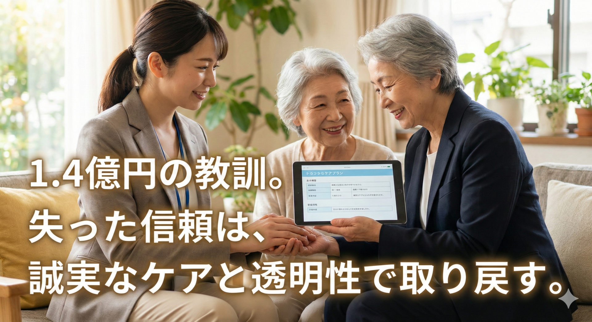 放置された300名の高齢者。「幽霊ケアマネ」と1.4億円の不正請求