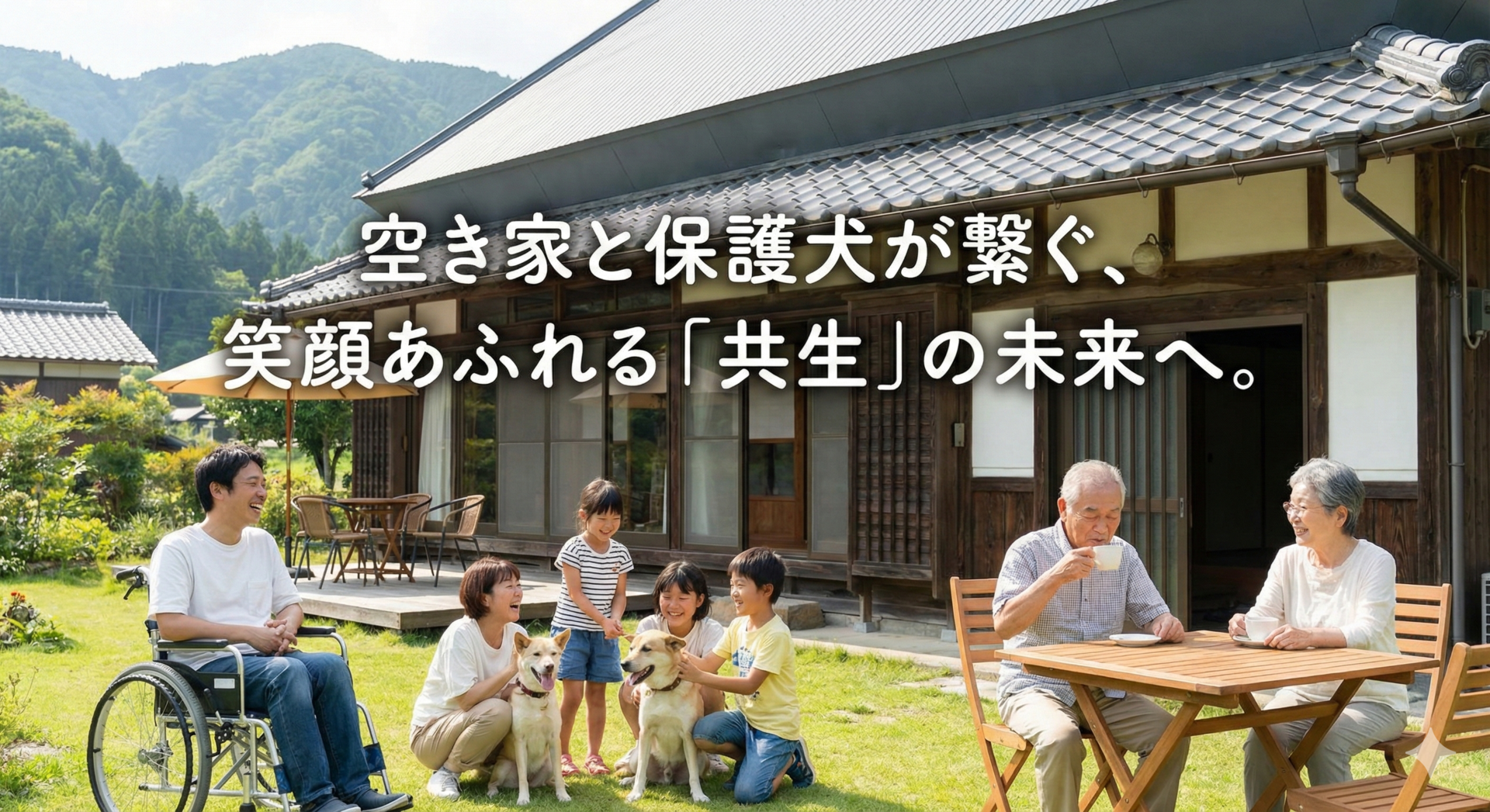 空き家×保護犬×福祉。信州の町で起きた「奇跡の相乗効果」